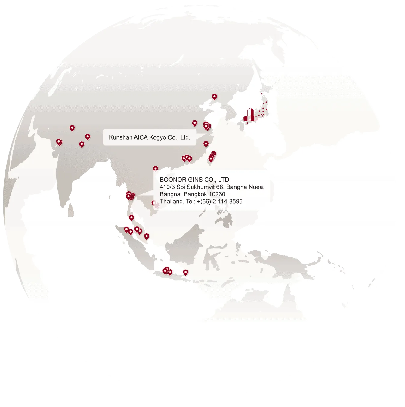 AICA Asia Pacific network Boonorigins Thailand AICA Asia Pacific network Boonorigins Thailand