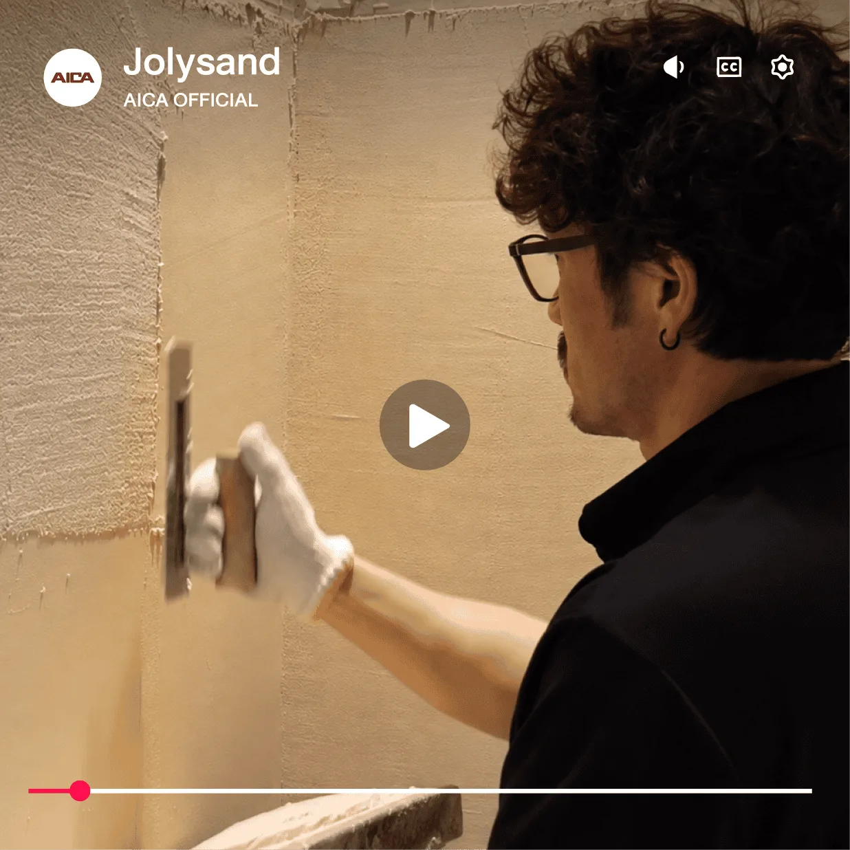 AICA jolypate ancient brick s application video AICA jolypate ancient brick s application video