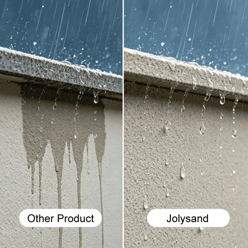Jolysand water repellent textured wall finish Jolysand water repellent textured wall finish